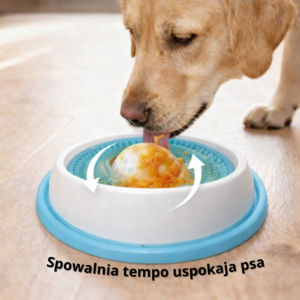 Miska Radosny Pyszczek - miska spowalniająca jedzenie